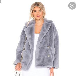 Free people Kate faux fur coat